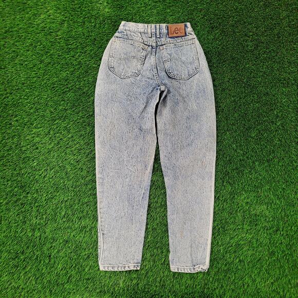 Vintage 80s LEE Riders Jeans Womens 00 24x29 Union TALON USA - Picture 2 of 16